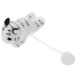 Gadpiparty omuz bebek kuyrukları peluş ürpertici gotik bebek peluş tavşanlar oyuncak modeller hayvan modeli Beyaz kaplan kutup ayısı Peluş bebek süslemeler hediye seyahat sahne pp pamuk
