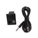 Gadpiparty Pil Kutusu Teli Kordon Gitar Amfisi Kablolar Gitar Kablosu Gitar Için Pikap Teli Gitar Eq Ekolayzer Pikap Gitar Pil Tutucu Amplifikatör Ekolayzır Bas Pil Black