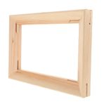 Gadpiparty Tuval Için Çizim Çerçevesi Diy Tuval Boyama Çerçevesi Vintage Portre Yağlı Kanvas Tablolar Için Diy Çerçeveler Pratik Çizim Çerçevesi Tuval Çerçevesi Beige Ahşap