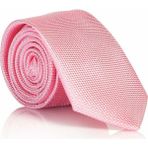 Gaffy DDK-18 Pembe Slim Fit Düz Renk Dokuma Kravat