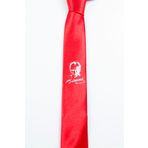 Gaffy Kırmızı Renk Saten Atatürk Portre Baskılı Kravat TYC00229708804