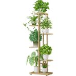 Gahome 6-Tier Ekran Raf Saksılar Raf Bitki Standı Saksı Merdiveni (Yurt Dışından) - Altın