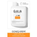 Gaia London Lekeli Ciltler Antioksidan Destekli SPF50 UVA/UVB Blemish Defense 120 ml Güneş Kremi