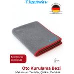 Gaia Mikrofiber Bez 50X70CM 300 Gsm Oto Kurulama Havlusu Araç Yıkama ve Cam Temizlik Bezi