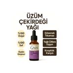 Gaia Organic Üzüm Çekirdeği Yağı – Soğuk Sıkım, Cilt Sıkılaştırıcı & Hafif Nemlendirici, 30 ml