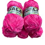 Gala Eco Soft Kadife Örgü İpi 5'li Set 500 gr 04 Pembe