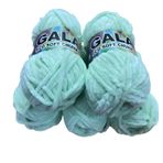 Gala Eco Soft Kadife Örgü İpi 5'li Set 500 gr 11 Su Yeşili