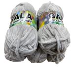 Gala Eco Soft Kadife Örgü İpi 5'li Set 500 gr 21 Açık Gri
