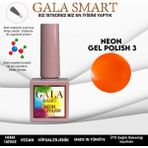 Gala Neon Kalıcı Oje 10 ml N3 - Turuncu