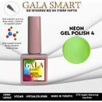 Gala Neon Kalıcı Oje 10 ml N4 - Sarı