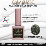 Gala Professional Gala Smart Prism Top No:2 10 Ml Simli Oje Üstü Renkli Uygulama İçin Prizmatik Etki