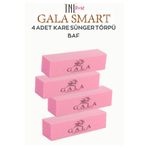 gala smart 4 Adet Kare Sünger Törpü Baf Kalıcı Oje Protez Tırnak