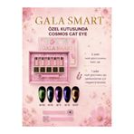 gala smart Cosmos Cat Eye Kalıcı Oje Seti 5'li Özel Kutusunda Kedi Gözü Gel Polish + Mıknatıs
