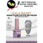 Gala Smart Gala Simli Kedi Gözü Kalıcı Oje Oje Kodu: Magıc Flash 2 - MAGIC FLASH 2