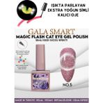Gala Smart Gala Simli Kedi Gözü Kalıcı Oje Oje Kodu: Magıc Flash 5 - MAGIC FLASH 5