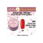 gala smart Kalıcı Oje Yeni Nesil Solid Gel Polish 3 in 1 NO:122