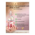 gala smart Pink Fusion Çift Bazlı Dry Oil Tırnak Bakım Yağı Keratin E Vitamini 30 ml