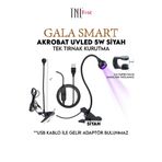 gala smart Siyah Uv Led Kurutucu 5w Akrobat Masa Sabitlemeli Jel Tips Üst Form Tek Parmak Kurutma