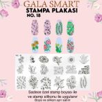 Gala Smart Stampa Plaka No:18 Sticker