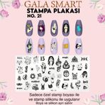 Gala Smart Stampa Plaka No:21 Sticker
