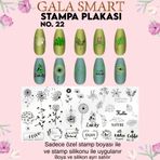 Gala Smart Stampa Plaka No:22 Sticker
