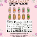 Gala Smart Stampa Plaka No:26 Sticker