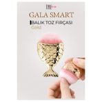 gala smart Tırnak Toz Fırçası Altın No.2