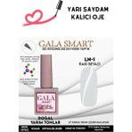 Gala Smart Yarı Saydam Jel Görünümlü Kalıcı Oje LN01