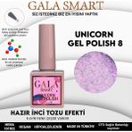 Gala Unicorn Kalıcı Oje 10 ml U8 - Sarı