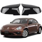 Gala Vw New Beetle Uyumlu Batman Yarasa Ayna Kapağı Piano Black 2011-2019