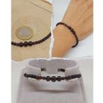 Galaksi Serisi Lal (Granat Garnet) Taşı Tasarım Bileklik
