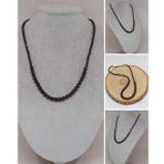 Galaksi Serisi Lal (Granat Garnet) Taşı Tasarım Kolye