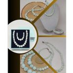 Galaksi Serisi Larimar Taşı Kolye & Bileklik Seti