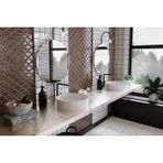 Galaksi Tezgah Üstü Lavabo Yuvarlak Beyaz Çanak Lavabo - 45