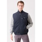 Galanthus Kışlık İş ve Outdoor Yelek - Sıcak Tutucu, Rüzgar Geçirmez, Dayanıklı - Lacivert - 2XL