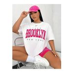 GALASHOP BROOKLYN Baskı T-Shirt
