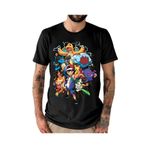GALASHOP Pokemon Ash Ketchum Ve Pikachu Şampiyon Takımı 02 Unisex T-shirt