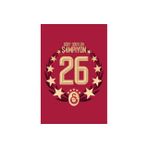 Galatasaray 26. Şampiyonluk Balkon Dikey Bayrak 150x225 U261212