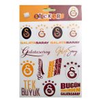 Galatasaray 5 Yıldız Sticker Sheet Karışık Lisanslı