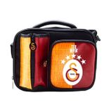 Galatasaray 5 Yıldızlı Tek Büyük Suni Deri Beslenme Çantası (25685)