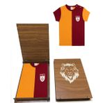 Galatasaray Bebek Metin Oktay Forma Tshirt Ahşap Kutulu - 0 - 3 Ay - Kırmızı
