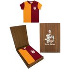 GALATASARAY BEBEK METİN OKTAY FORMA TSHİRT HEDİYE AHŞAP KUTULU