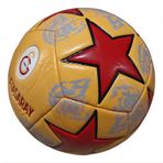 Galatasaray gs Premium Serisi Lisanslı Panel Dikişli 5 Numaralı Futbol Topu (SARI)