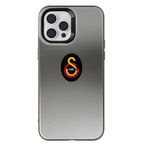 Galatasaray Iphone 12 Pro Max Uyumlu Siyah Arma Premium Telefon Kılıfı Kırmızı