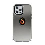 Galatasaray Iphone 12 Pro Uyumlu Siyah Arma Premium Telefon Kılıfı Kırmızı
