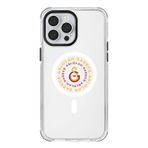 Galatasaray Iphone 13 Pro Max Uyumlu Magsafe Aslolan Telefon Kılıfı Kırmızı