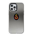 Galatasaray Iphone 13 Pro Max Uyumlu Siyah Arma Premium Telefon Kılıfı Kırmızı