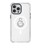 Galatasaray Iphone 13 Pro Max Uyumlu Tek Renk Gri Arma Magsafe Telefon Kılıfı Kırmızı