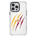 Galatasaray Iphone 13 Pro Uyumlu Galatasaray Aslan Pençe Magsafe Telefon Kılıfı Kırmızı