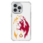 Galatasaray Iphone 13 Pro Uyumlu Galatasaray Sarıyla Kırmızı Aslan Telefon Kılıfı Kırmızı